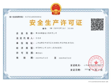 安全生產許可證